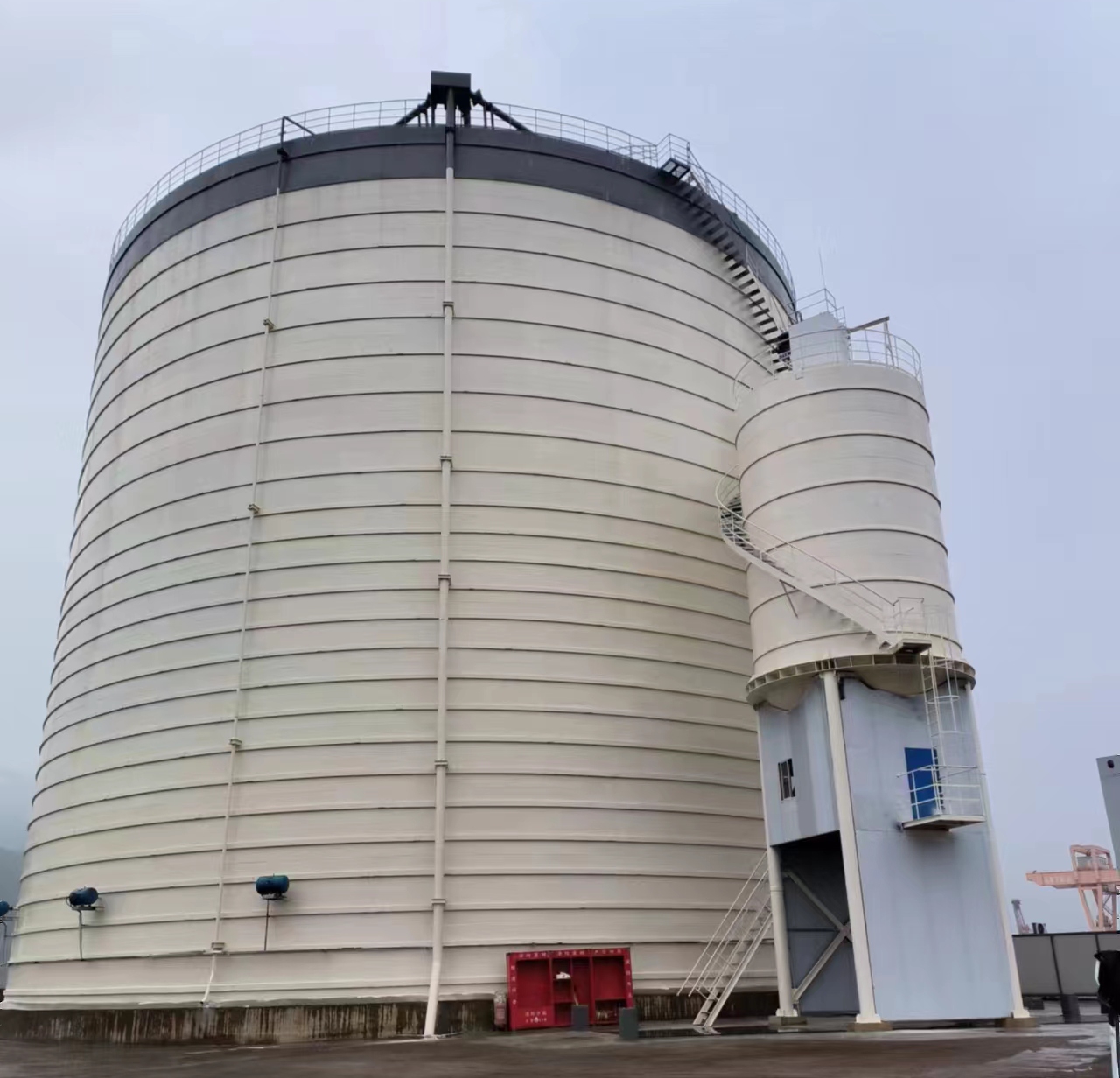 金坛10万吨水泥钢板库